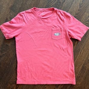 Vineyard Vines 100% Cotton Tee - Boys - Size M - Pink